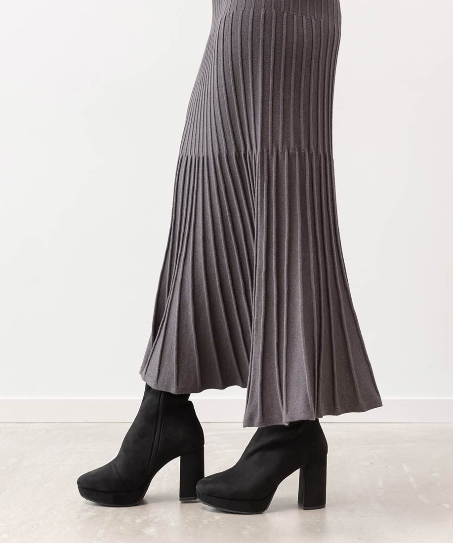  「晴雨兼用 チャンキーヒールベーシックショートブーツ」|ショートブーツ|