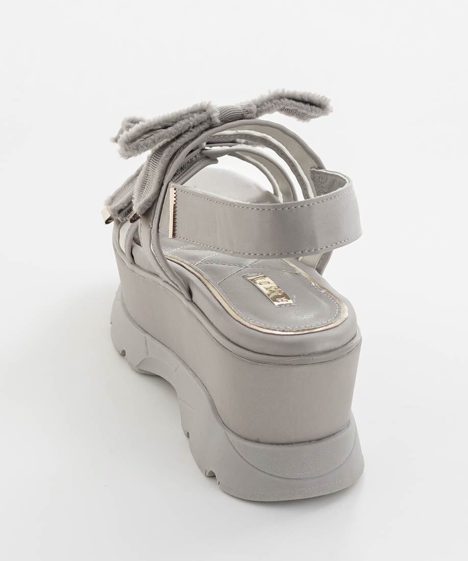  「フリンジリボンスポーツサンダル」|サンダル|