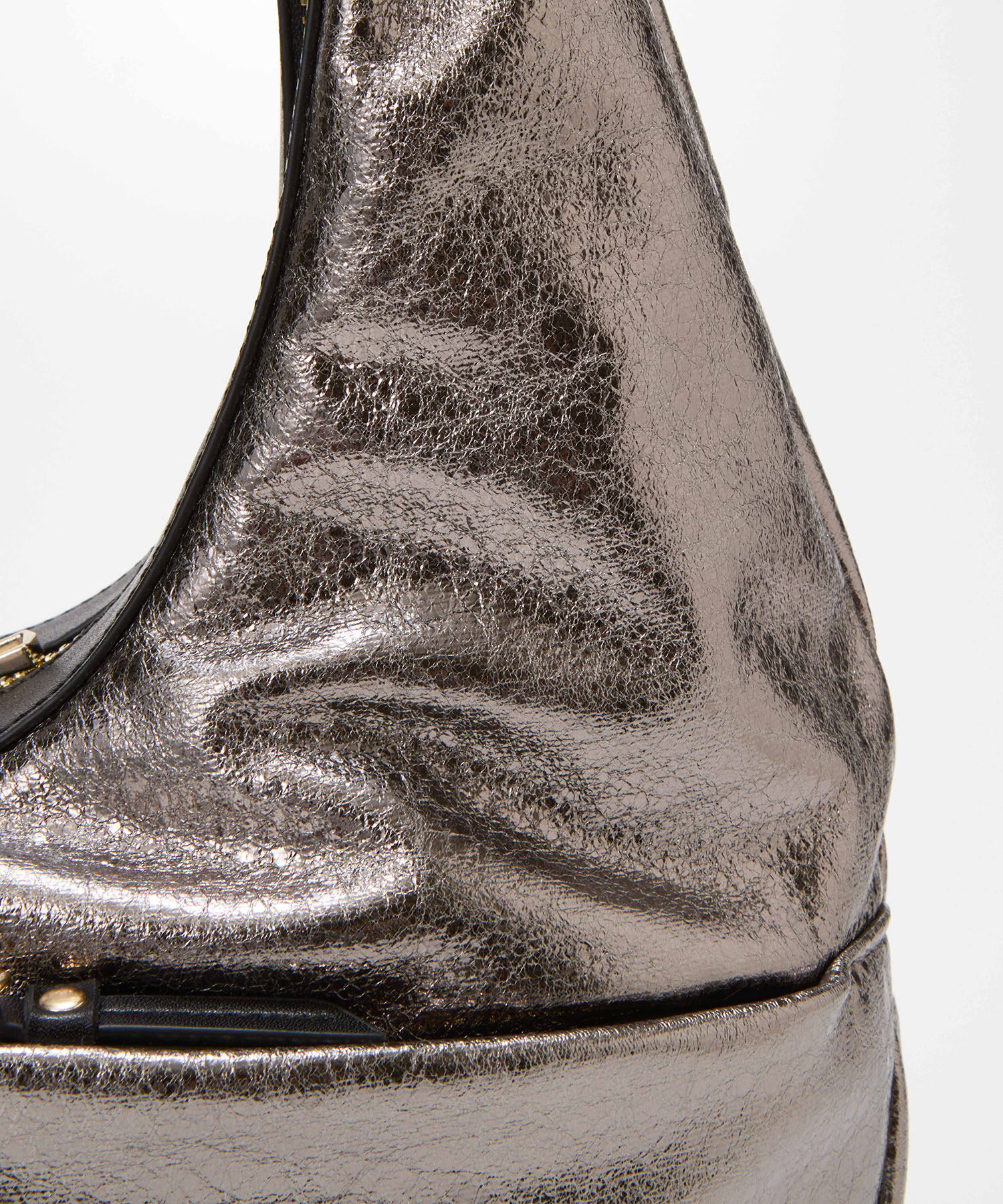 TOPKAPI TREASURE「【TREASURE TOPKAPI】メタリック ポケットデザイン ワンハンドル バッグ」|ハンドバッグ|