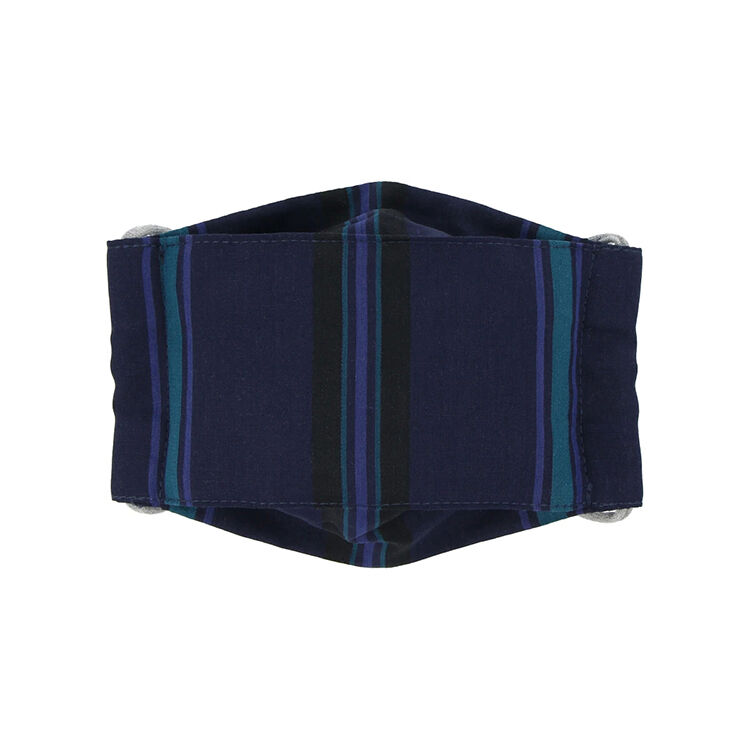 DELFONICS「【DELFONICSオリジナル】マスク ストライプ」|その他|ダークブルー