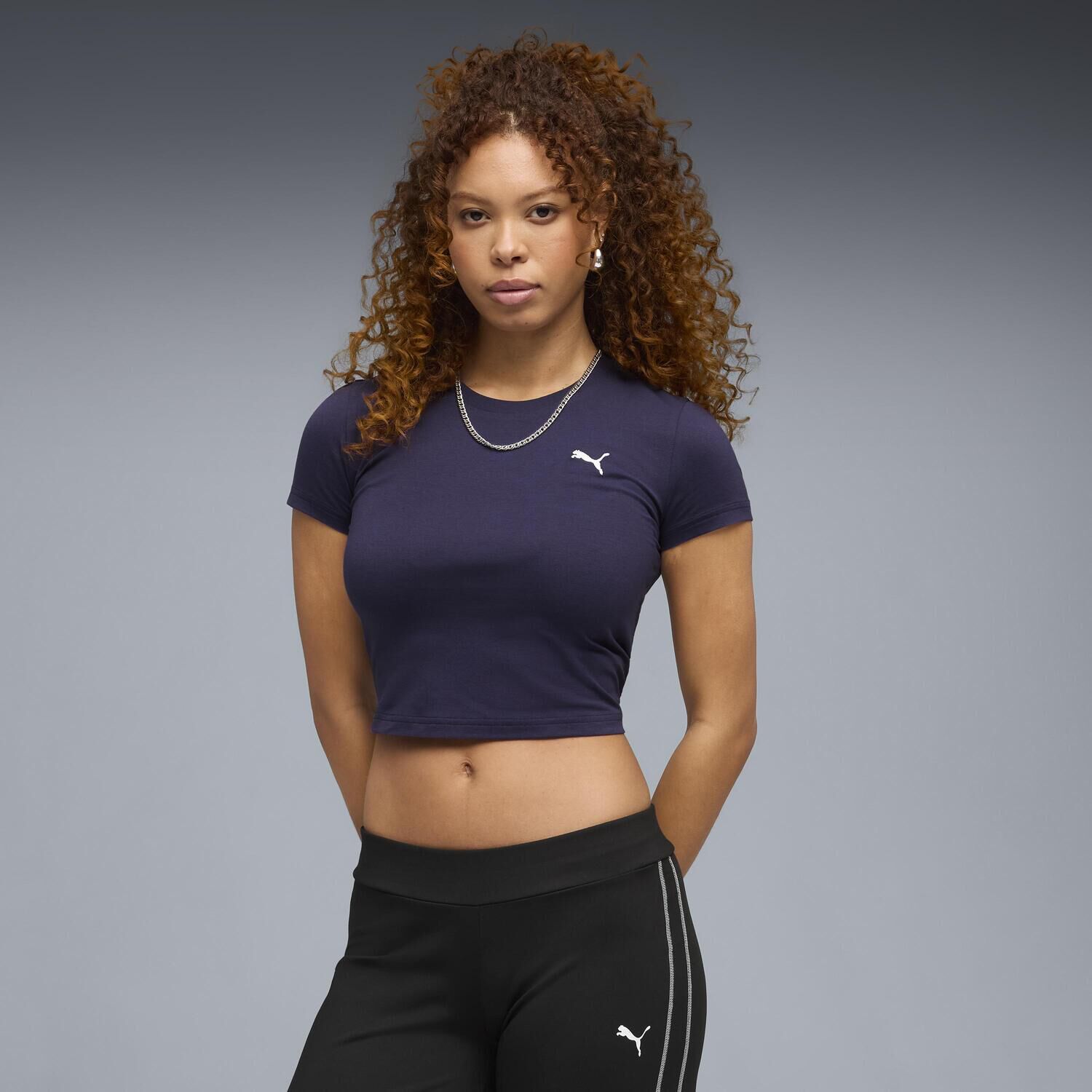 PUMA「【PUMA ｳｪｱ】W WARDROBE ESS BABY TEE」|Tシャツ・カットソー|