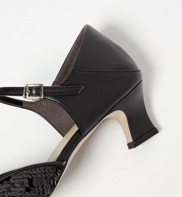 ODETTE E ODILE「スクエアセパレートベルト パンプス45&uarr;」|パンプス|