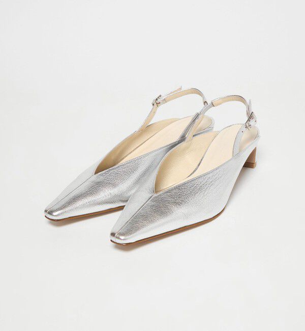 ODETTE E ODILE「センターシームバックベルト パンプス40&darr;&uarr;」|パンプス|