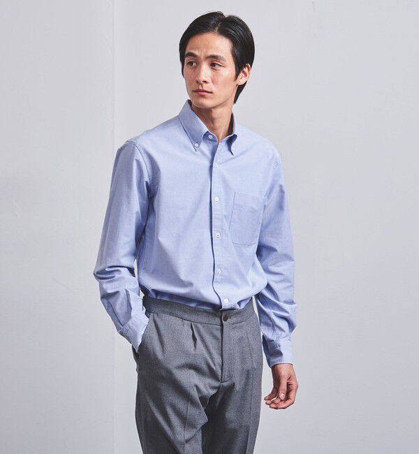 UNITED ARROWS「オーガニック コットン オックスフォード ボタンダウン シャツ」|シャツ・ブラウス|