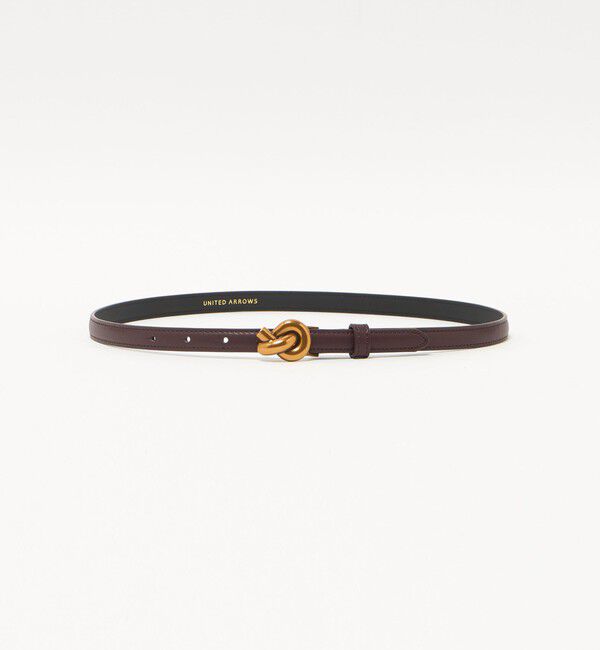 UNITED ARROWS「ノット バックル ベルト」|ベルト|