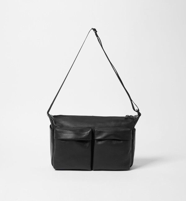 UNITED ARROWS green label relaxing「GLR レザー ファンクショナル マルチポケット ショルダー バッグ」|ショルダー・メッセンジャー|