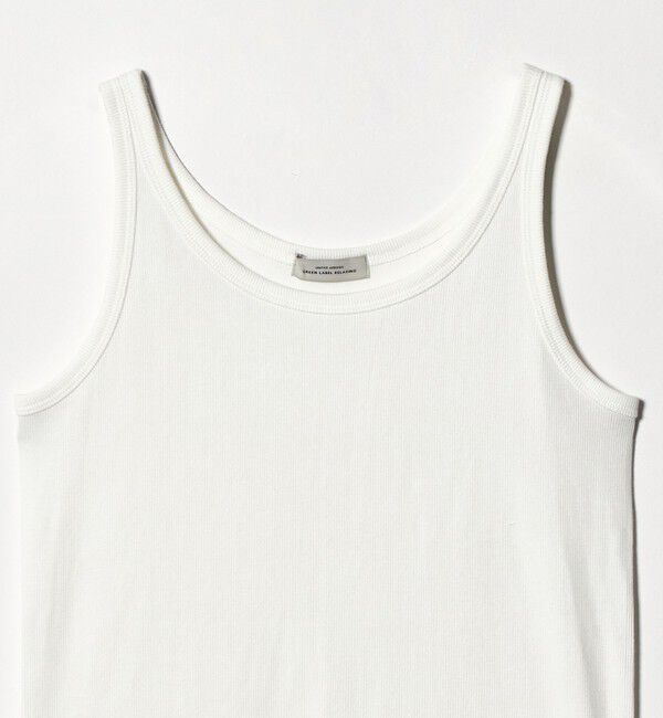 UNITED ARROWS green label relaxing「ベーシック リブ タンクトップ」|タンクトップ|