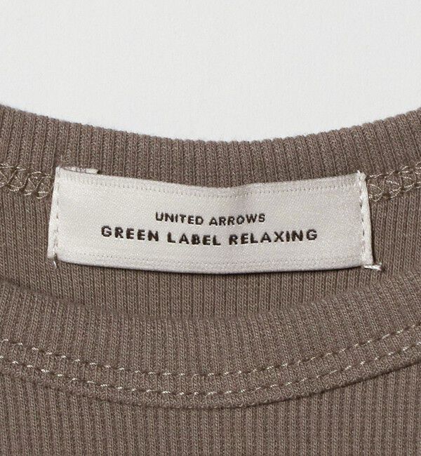 UNITED ARROWS green label relaxing「ベーシック リブ タンクトップ」|タンクトップ|