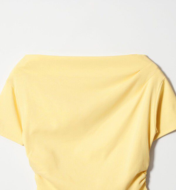 EMMEL REFINES「＜EMMEL REFINES＞EM ベアフライス オフショル トップス」|Tシャツ・カットソー|