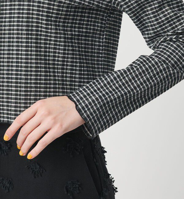 BEAUTY&YOUTH UNITED ARROWS「ソリッド＆チェック Vネック カーディガン」|カーディガン|