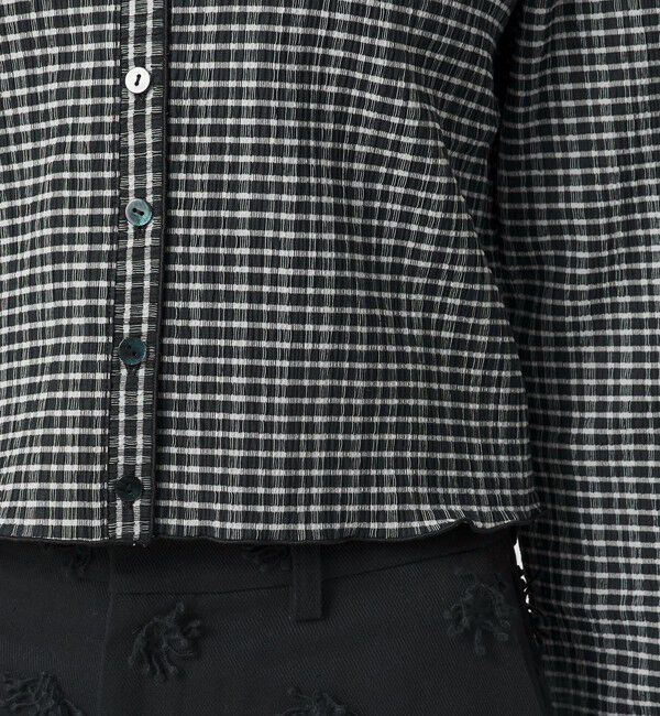 BEAUTY&YOUTH UNITED ARROWS「ソリッド＆チェック Vネック カーディガン」|カーディガン|