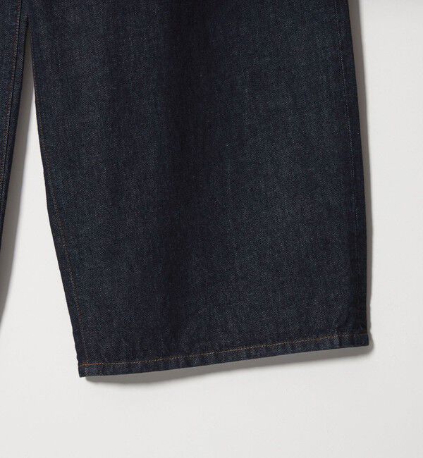 MONKEY TIME「デニム シンチ バックル スーパー バギー パンツ」|チノ|