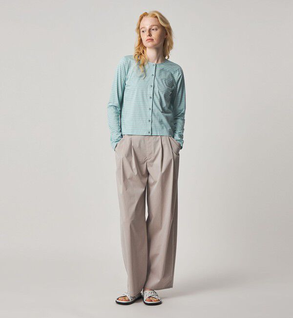 STEVEN ALAN「＜Steven Alan＞ボーダー カーディガン」|カーディガン|