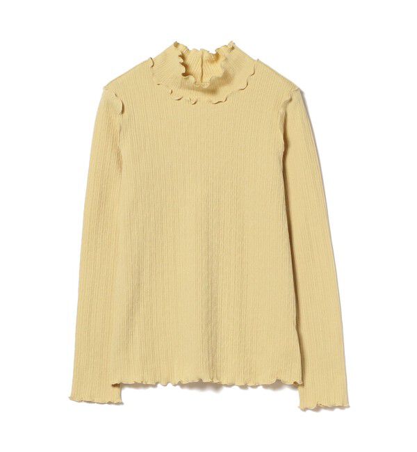 Ray BEAMS 「ランダム リブ メロー ハイネック カットソー」|Tシャツ・カットソー|YELLOW