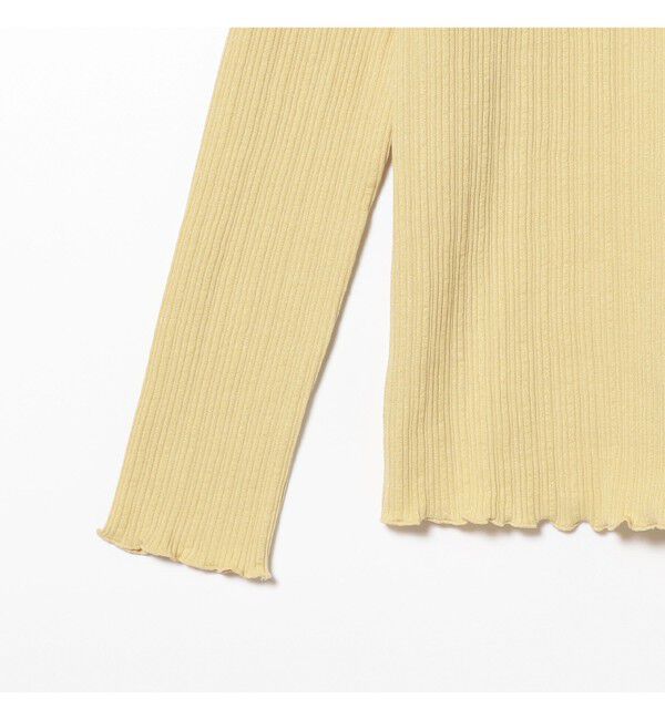 Ray BEAMS 「ランダム リブ メロー ハイネック カットソー」|Tシャツ・カットソー|