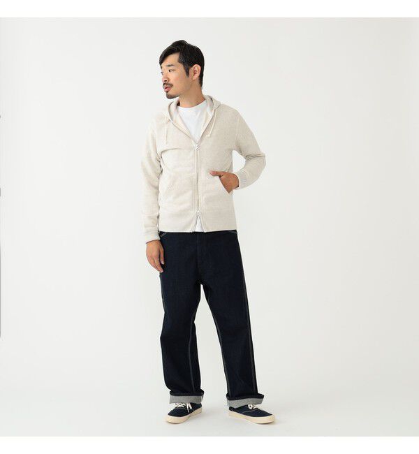 BEAMS PLUS「LOOPWHEELER / 別注 Slim Zip Sweat Hoody」|スウェット・ジャージ|