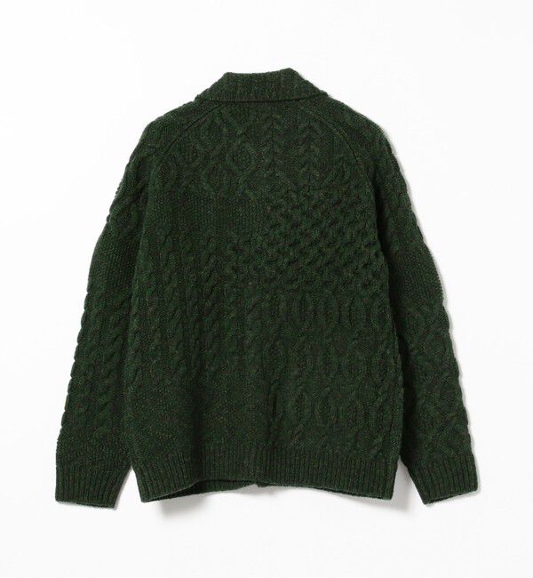 BEAMS PLUS「BEAMS PLUS / Cardigan Alan Patchwork」|カーディガン|