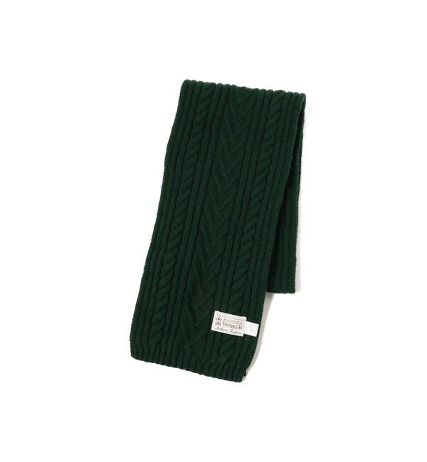 BEAMS PLUS「INVERALLAN / Cable Rib Scarf」|マフラー|