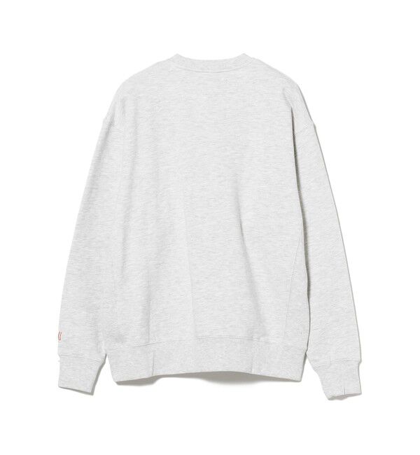 BEAMS「【別注】UNIVERSAL OVERALL / ロゴ クルーネック スウェット」|スウェット・ジャージ|