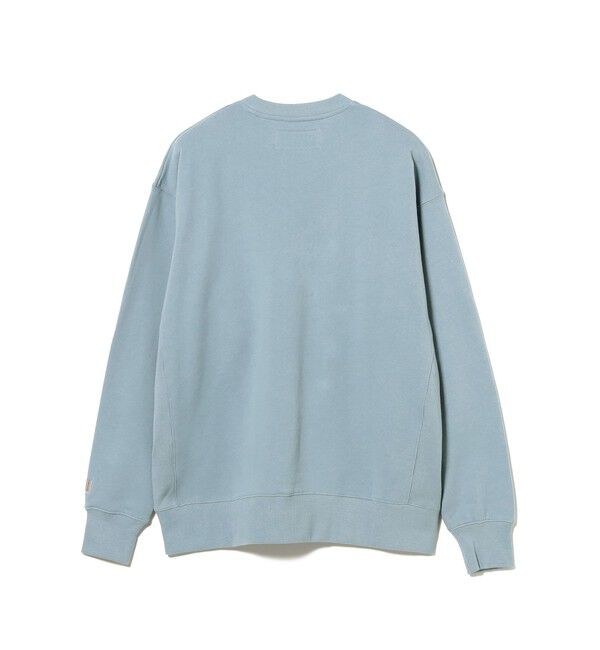 BEAMS「【別注】UNIVERSAL OVERALL / ロゴ クルーネック スウェット」|スウェット・ジャージ|