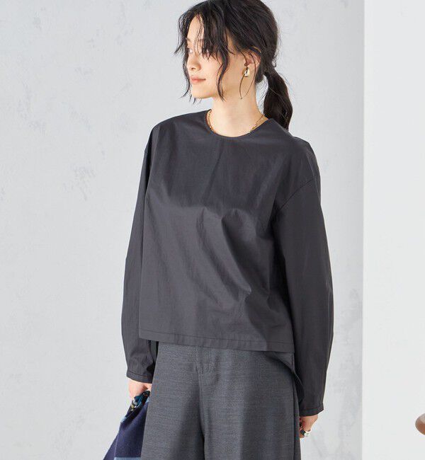 SHIPS for women「〈手洗い可能〉インナーセット チュール デザイン ブラウス ◇」|シャツ・ブラウス|