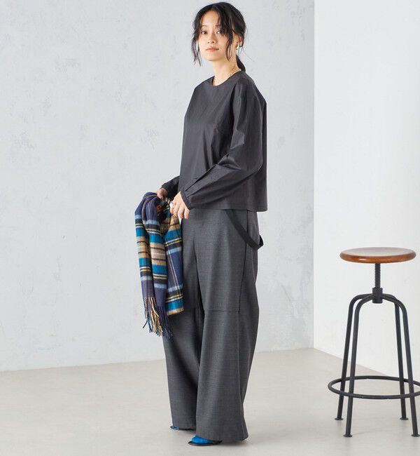 SHIPS for women「〈手洗い可能〉インナーセット チュール デザイン ブラウス ◇」|シャツ・ブラウス|