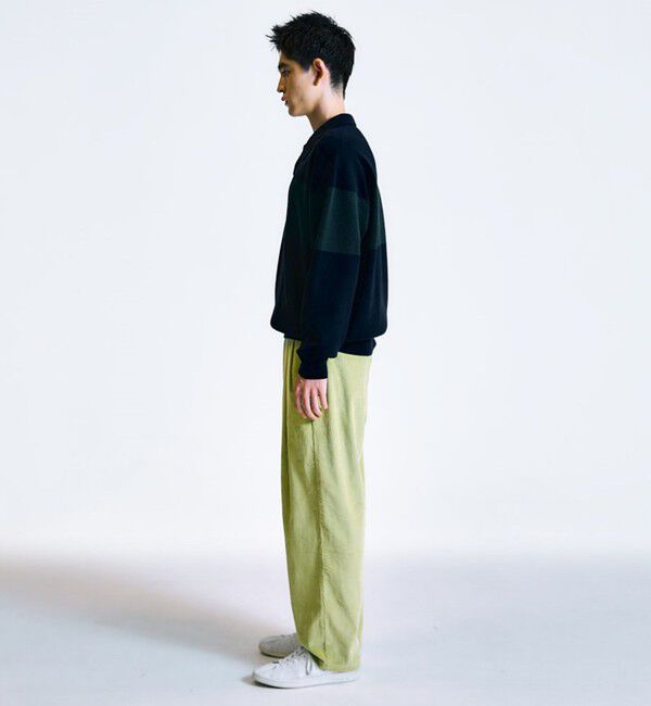 SHIPS「City Ambient Products:〈手洗い可能〉リラックス 1ボタン ニットポロシャツ」|ニット・セーター|