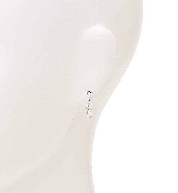 SHIPS for women「Luasifar:ツイスト フープ ピアス」|ピアス|