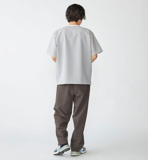 SHIPS「SHIPS: COOLMAX(R) シアサッカー Tシャツ」|Tシャツ・カットソー|