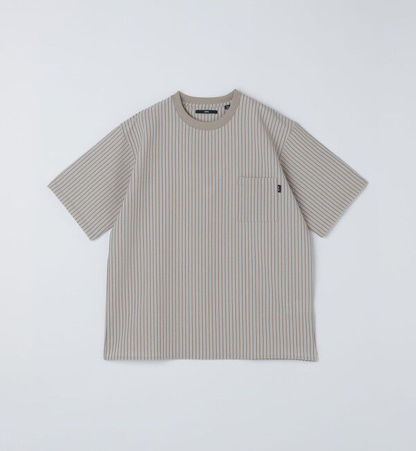 SHIPS「SHIPS: COOLMAX(R) シアサッカー Tシャツ」|Tシャツ・カットソー|