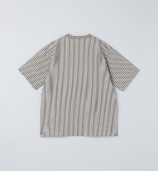 SHIPS「SHIPS: COOLMAX(R) シアサッカー Tシャツ」|Tシャツ・カットソー|