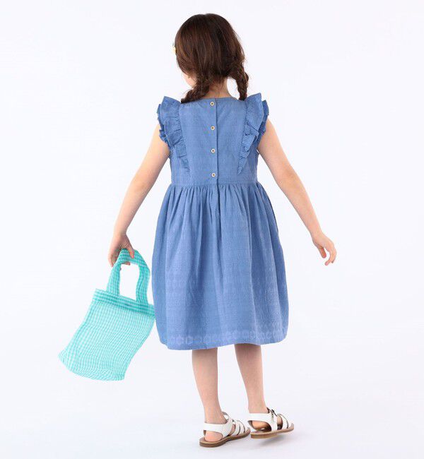 SHIPS KIDS「SHIPS KIDS:100～130cm /エンブロイダリー ワンピース」|ワンピース|