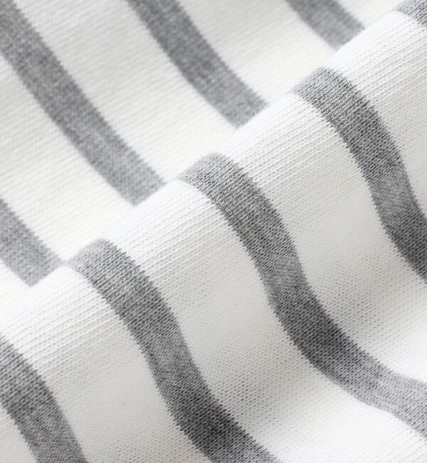 SHIPS KIDS「SHIPS KIDS:90cm / ボーダー フリル ワンピース」|ワンピース|