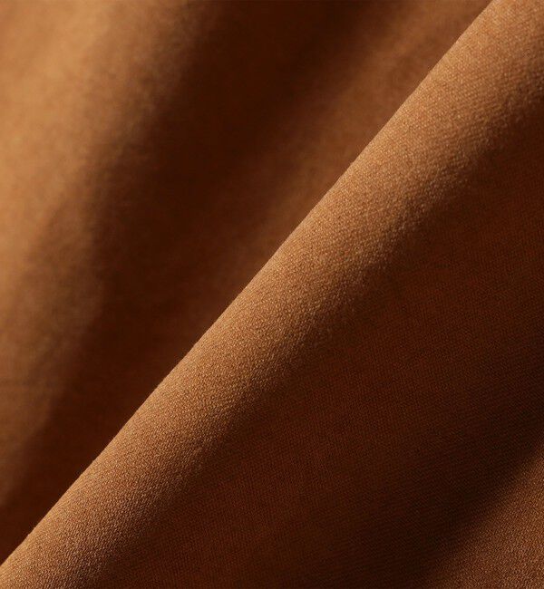 SHIPS any「SHIPS any:〈洗濯機可能〉ピーチスキン サイド プリーツ バンドカラー シャツ ワンピース」|ワンピース|