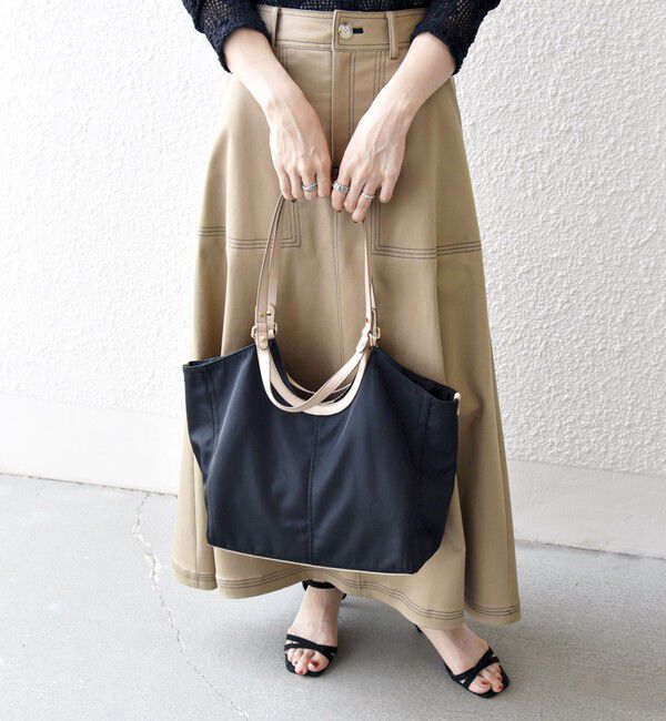 SHIPS any「SHIPS any: 3WAY バイカラー A4 トート バッグ」|トートバッグ|