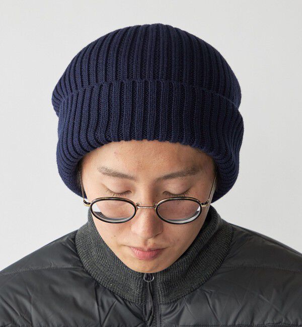 SHIPS「【WEB限定】SHIPS: オーバーフィット ワンポイント エンブロイダリー ワッチキャップ ニット帽」|その他|