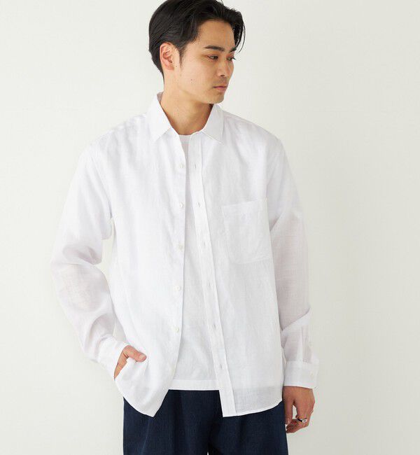 SHIPS Colors 「SHIPS Colors:ラミー 100% シャツ」|シャツ・ブラウス|