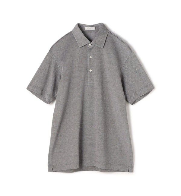 TOMORROWLAND MENS「コットンメッシュ ポロシャツ」|ポロシャツ|55 グレー