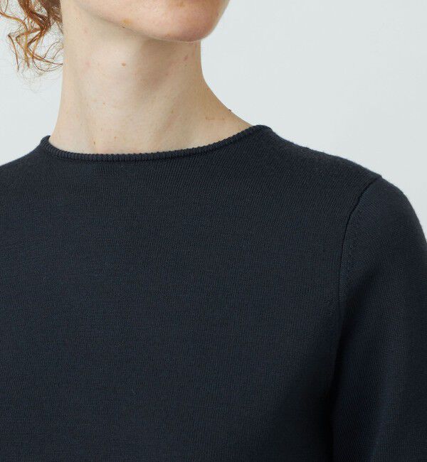 Ballsey「ウールポリエステルパールコンビ 2-wayプルオーバー」|ニット・セーター|