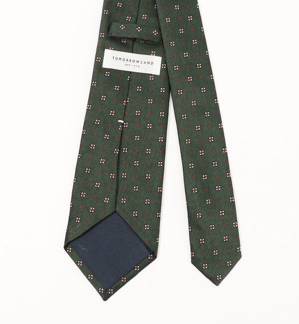 TOMORROWLAND GOODS「TOMORROWLAND シルク 小紋柄ネクタイ」|ネクタイ・蝶ネクタイ|
