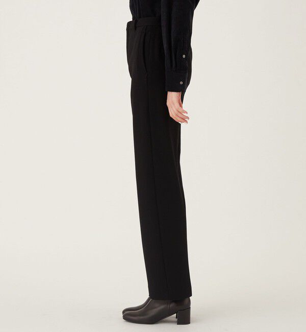 GALERIE VIE「ダスティーレーヨンナイロン シガレットパンツ」|スラックス|