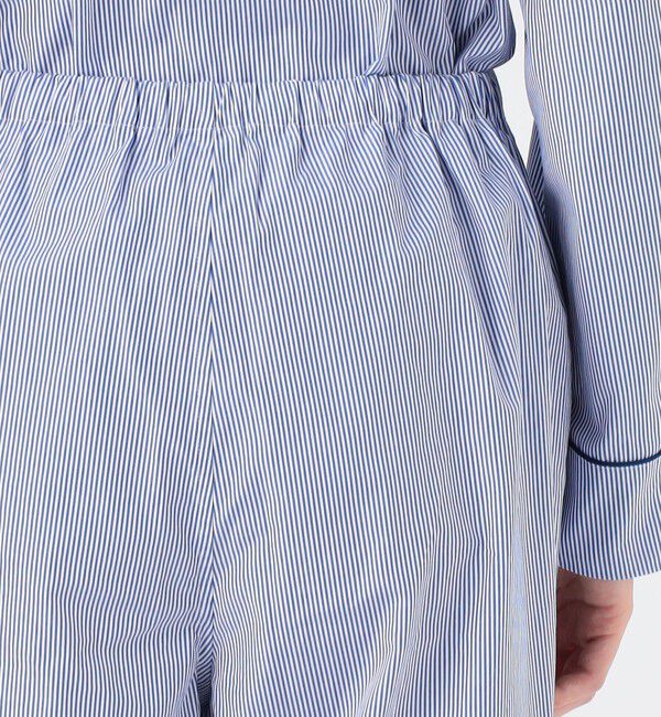 TOMORROWLAND HOME「コットンブロードストライプ パジャマ（ウィメンズ）」|ルームウェア|