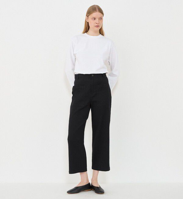 GALERIE VIE「コットン吊り天竺 ロングスリーブプルオーバー」|Tシャツ・カットソー|