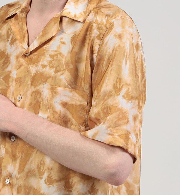 TOMORROWLAND BUYING WEAR「BAGUTTA NAWMAVI EMW シルク オープンカラーシャツ」|シャツ・ブラウス|