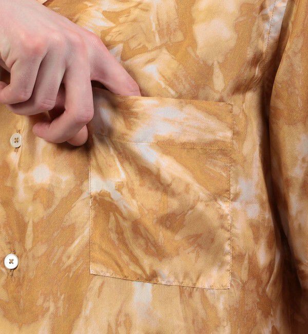 TOMORROWLAND BUYING WEAR「BAGUTTA NAWMAVI EMW シルク オープンカラーシャツ」|シャツ・ブラウス|