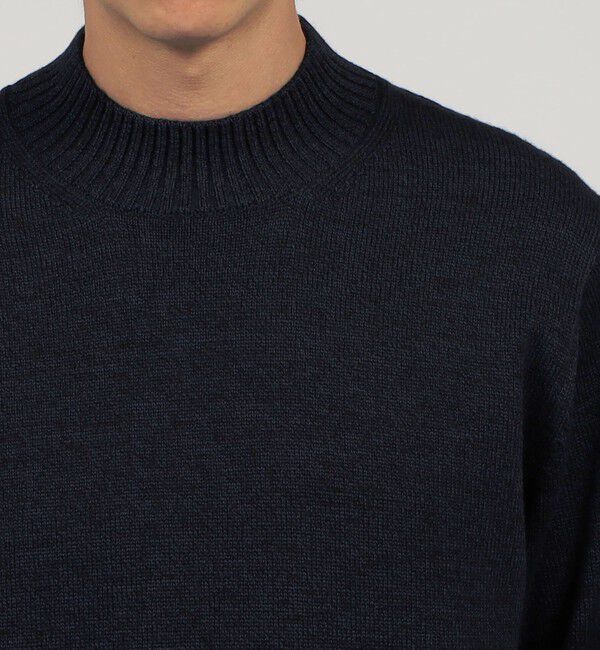 TOMORROWLAND MENS「TOMORROWLAND tricot メリノベーシック モックネックプルオーバー」|ニット・セーター|