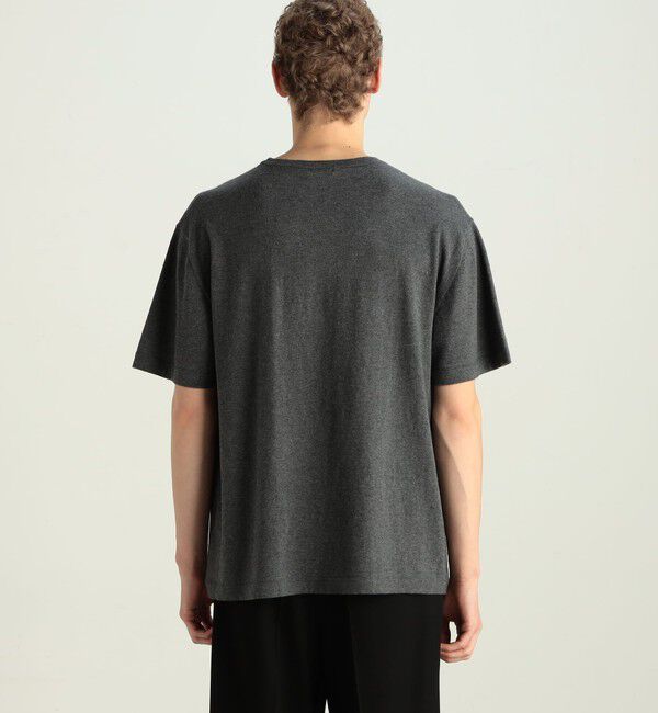 Edition「コットンカシミヤ ハーフスリーブトップス」|Tシャツ・カットソー|