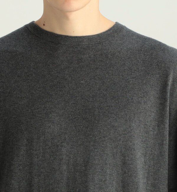 Edition「コットンカシミヤ ハーフスリーブトップス」|Tシャツ・カットソー|