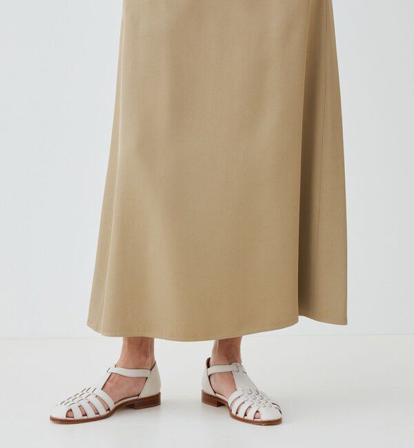 GALERIE VIE「シルキートリコチン Aラインスカート」|スカート|