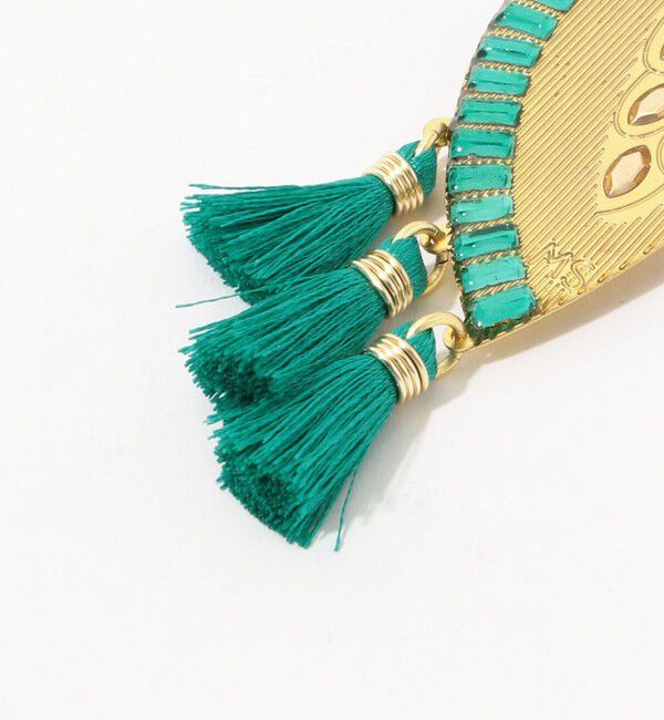 TOMORROWLAND GOODS「MERCEDES SALAZAR FETHER GOLDEN ブローチ」|ブローチ・コサージュ|